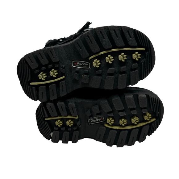 Baffin 40 Degrees Candy Snow Boots Black Girls Size 6 - Picture 6 of 7
